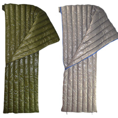 Camping Sleeping Bag 90% Goose Down Adult 200*73cm Envelope Type Ultralight Portable Sliping Down Sleeping Bag 3 Season Warm