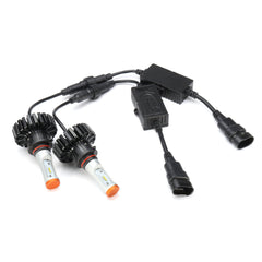 2pcs H7/9005/9006/H10 6500k LED Lamp Headlights Bulb Conversion Kit