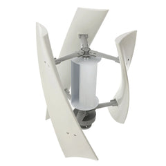 Wind Turbine Generator 100W 12V 24V Low Start-up Wind Speed Nylon Fiber Blades Permanent Magnet Levitation Generator Renewable Energy System