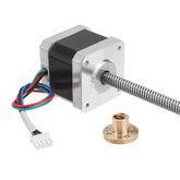 42mm Stepper Motor with T8 380mm Lead Screw for CNC Engraving Machine