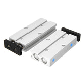 10mm Bore 40/50mm Stroke Double Rod Pneumatic Air Cylinder Double Acting