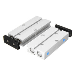 10mm Bore 40/50mm Stroke Double Rod Pneumatic Air Cylinder Double Acting