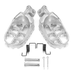 Aluminum Foot Pegs For Motocross PW50 PW80 TTR90 TW200 Pit Dirt Bike