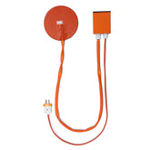 6" Round Silicone Heater 120/220V Kettle Vacuum Chamber Pad + Digital Controller
