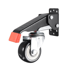 660 LBS Heavy Duty Workbench Casters Kit Retractable Caster Wheels for Workbenches Machinery and Tables