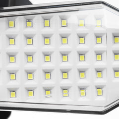 78SMD/130COB Solar Wall Light Waterproof Double Head Outdoor Garden Security Lamp