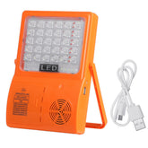 Solar Powered bluetooth Music LED Tent Lamp Outdoor USB Portable Camping Emergency Light