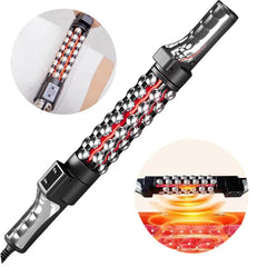 Electric Rotating Massager for Whole Body Relaxation, Vibration Therapy, 100-240V, Multi-Temperature Control, ABS & Steel