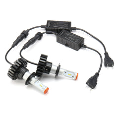 2pcs H7/9005/9006/H10 6500k LED Lamp Headlights Bulb Conversion Kit