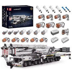 Technical Truck Building Block Remote Control Liebherred LTM 11200 Crane Model Kids Christmas Car Toys