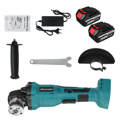 Cordless Angle Grinder 3 Gears Brushless Electric 100mm/125mm Polishing Machine