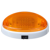 12V Interior 24 LED Roof Lights With Switch For Camper Van Caravan Motorhome Boat