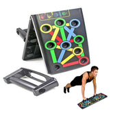 14 In 1 Foldable Push Up Stand Board Home Gym Push-up Chest Muscle Training Fitness Equipment