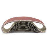 10pcs 50x915mm Sanding Belts 40/120/180/320 Grit Aluminium Oxide Belts Abrasive Tool