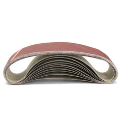 10pcs 50x915mm Sanding Belts 40/120/180/320 Grit Aluminium Oxide Belts Abrasive Tool