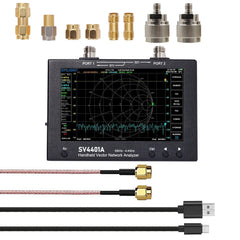 50KHz-4400MHz Vector Network Analyzer 7 inch Touch Screen 100db Dynamic NanoVNA Vector Network Analyzer