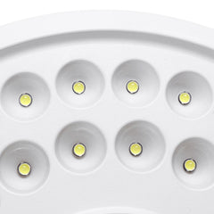 Solar Flag Pole Light 48 LED Super Bright Night Light For Camping Home Yard Farm