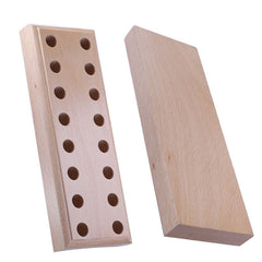 Pliers Pine Base With Eight Rows Of Holes Clock Repair Tools Diy Storage Wooden Base Tool