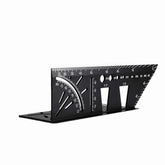 45/90° Foldable Woodworking Scriber Ruler Gauge 3D Mitre Angle Measuring Tool