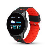 1.3' Color Screen Heart Rate Blood Pressure Oxygen Monitor Waterproof Social Message View Smart Watch