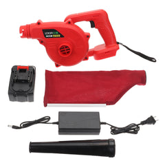 220V 12800mAh Lithium Battery Multifunctional Air Blower Dual-use Suction Blower Electric Dust Removal Air Blower Cleaner