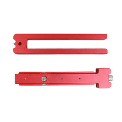 Adjustable Red Woodworking Compass - Multi-functional Tool for Circles, Measuring, and Marking - Durable Aluminum Alloy