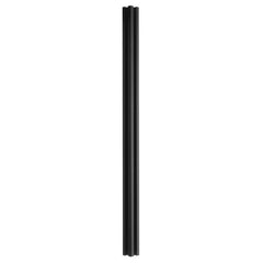 400mm Length Black Anodized 2020 T-Slot Aluminum Profiles Extrusion Frame For CNC