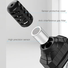 Gas Leaking Detector With Audible And Visual Alarm LED Display