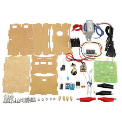 DIY LM317 Adjustable DC Power Supply Kit With Voltage Meter