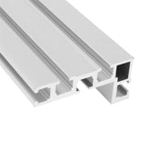 400-1200mm Miter Gauge Fence 75 Type T-Slot Aluminium Woodworking Fence Backet Table Saw