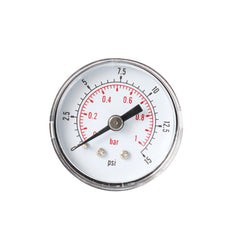 15/30/60/100/160/200/300psi 52mm Dial 1/8 BSPT Pressure Gauge