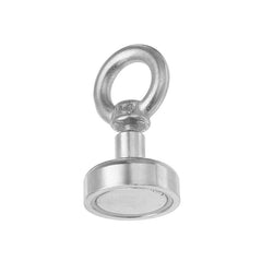 20mm 9kg Neodymium Recovery Magnet Metal Detector Eyebolt Circular Ring Magnet