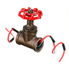 Vintage Steampunk 3/4" Stop Valve Light Switch With Wire For Water Pipe Lamps