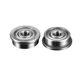 10pcs F623ZZ Flange Bushing Ball Bearings 3x10x4mm Mini Deep Groove Flange Ball Bearing