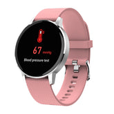 1.22' Ultra-thin Touch Screen IP68 Blood Pressure Sleep Monitor Bluetooth Music Smart Watch