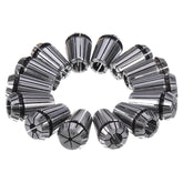 14pcs ER20 Spring Collet Set 1/8-1/2 Inch Chuck Collet for CNC Milling Lathe Tool