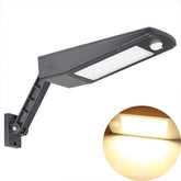 6.8W 48LED Solar Powered Waterproof IP65 Wireless Remote Motion Sensor Street Lamp Wall Light DC4.5V