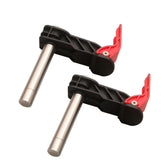 Stainless Steel Quick Release Woodworking Clamps - 19mm/20mm, High Stability, Versatile for Table Tops & Slide Slots