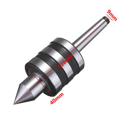 MT1 Live Center Morse Taper Triple Bearing Live Center Lathe Tool For CNC Cutter