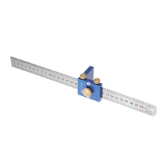 30CM/12IN Metric Line Drawing Ruler 90 Line Ruler Woodworking Right Angle Ruler Woodworking Measuring Tool