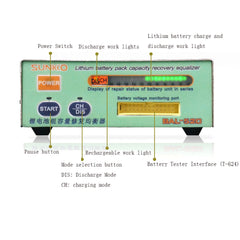 Ternary Iron Lithium Battery Pack Balance Repairer Pressure Difference Repairer Electric Vehicle Battery Balance Board