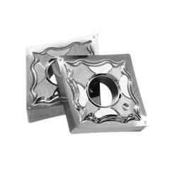 10pcs CNMG120404-AK Carbide Insert MCGNR/L1616H12 Tool Holder Insert Used for Aluminum
