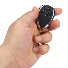 2CH 433M Secure Remote Keyless Entry Controller Rolling Code Keeloq HCS301 Remote Control Keyfob Transmitter
