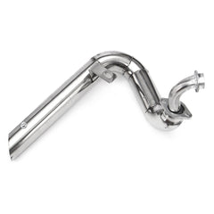 Cut Pipes Exhaust Muffler System With Silencer For Yamaha Virago V star XV125