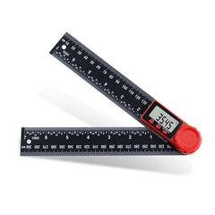 Multi-Angle Measurement Tool with Locking Knob, LCD Display, Auto Power Off, and Versatile Functions - 0-360° Goniometer