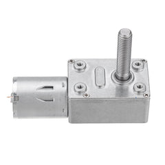 DC 12V Worm Gear Motor 10/30/90/150RPM Turbine Self-locking Reduction Gear Motor