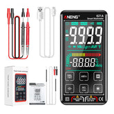 9999 Counts Auto Range Full-screen Touch Smart Digital Multimeter Rechargeable DC/AC Voltage Current Tester Meter