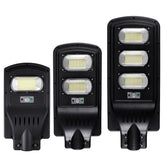 150/300/450LED Solar Street Light Motion Sensor Outdoor Yard Wall Light+Remote