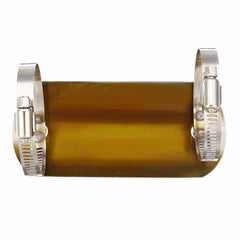 Motorcycle Exhaust Muffler Middle Pipe Grilled Blue Heat Shield Cover Heel Guard Universal