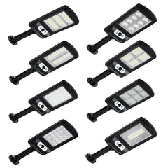 LED Solar Wall Light Garden Security Lamp PIR Motion Sensor IP65 Remote Control